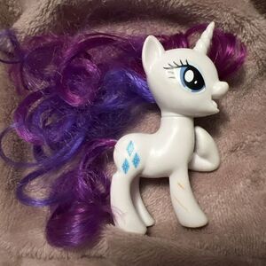 My Little Pony Rarity with Brushable Hair 2016‎ Hasbro 3.5" MLP